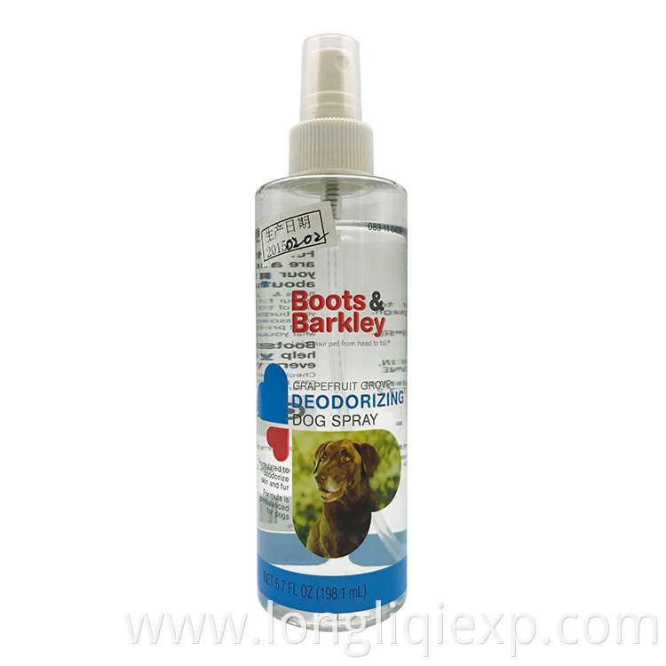 198.1ml Dogs deodorizing spray pet odor eliminator and remover